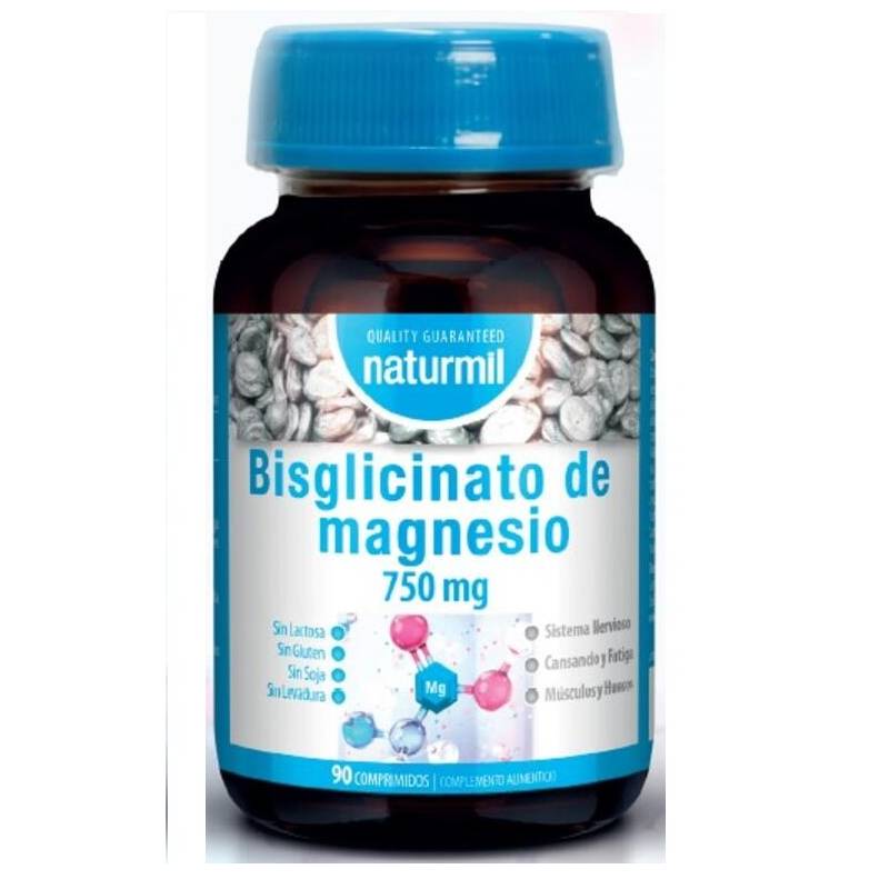 DIETMED Naturmil Bisglicinato de Magnesio 90 Comprimidos