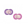 MAM Chupete Rosa Night Silicona +16m 2u