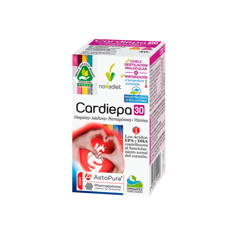 NOVADIET Cardiepa 30 Cápsulas