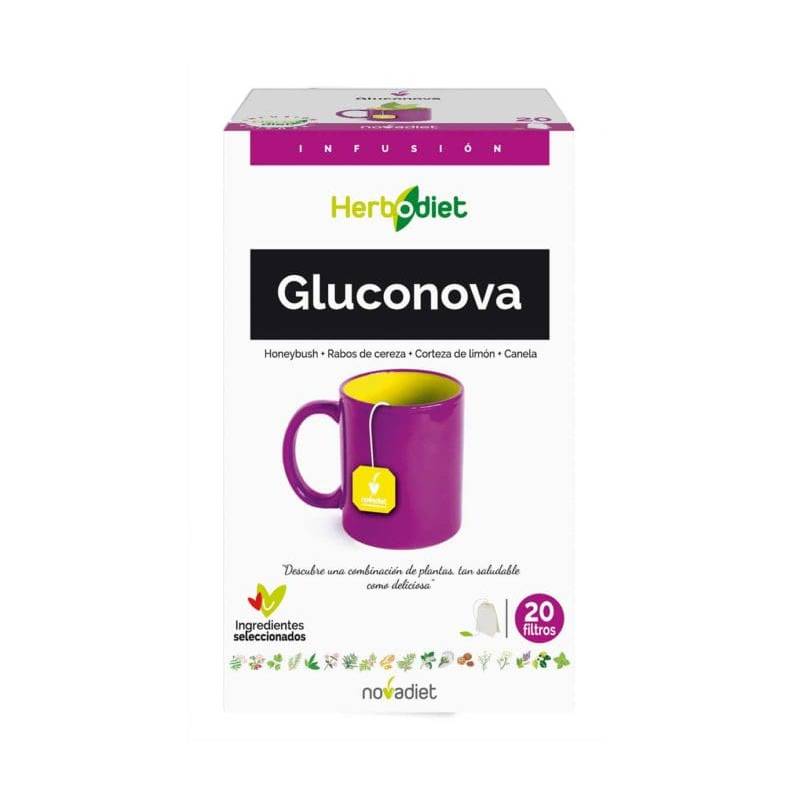 Herbodiet Gluconova 20 bolsitas