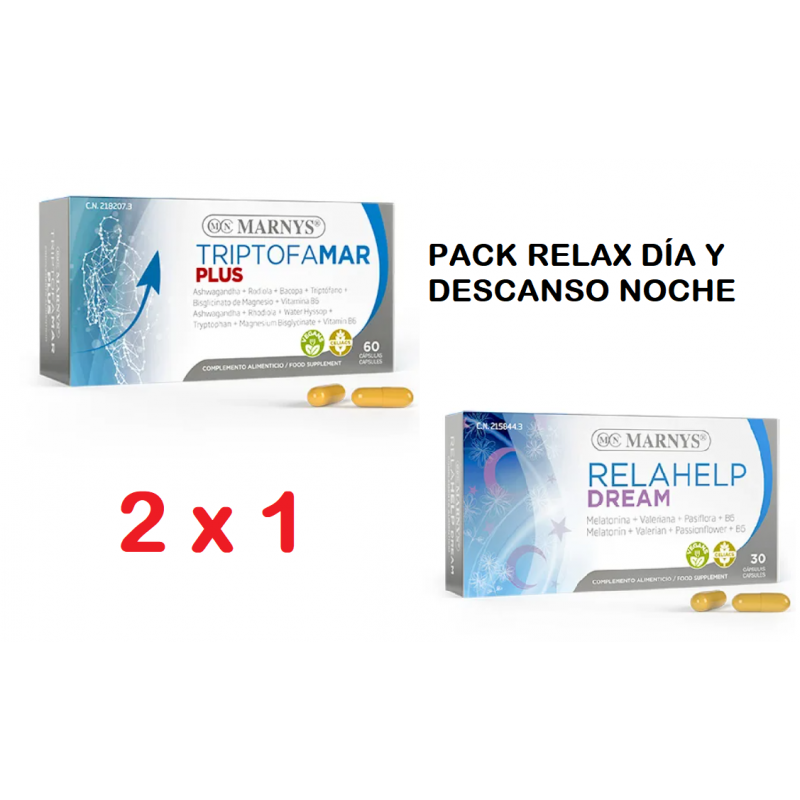 PACK 2x1 Relahelp Dream 30c. + Triptofamar Plus 60c.