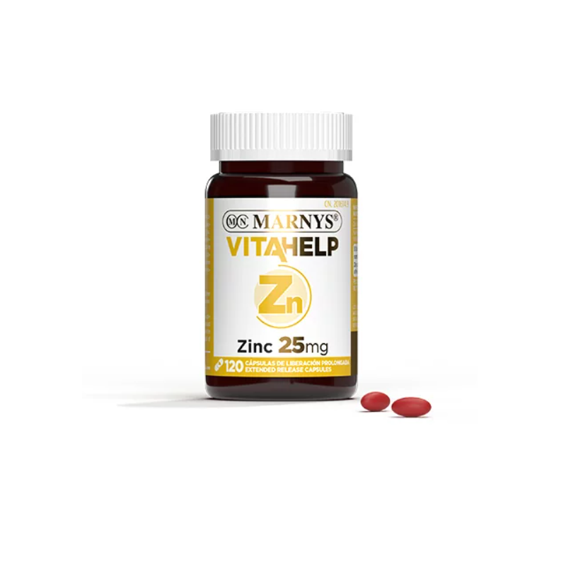 MARNYS Vitahelp Zinc 25mg 120 Cápsulas