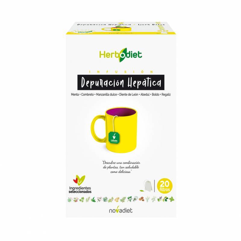 Herbodiet Depuración Hepática 20 bolsitas