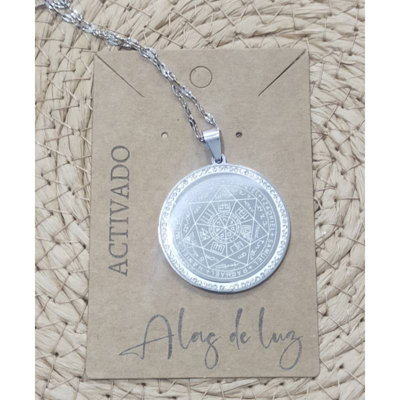 Colgante Sello 7 Arcángeles + Tetragrammaton