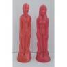 Velas Hombre y Mujer Rojo 19cm