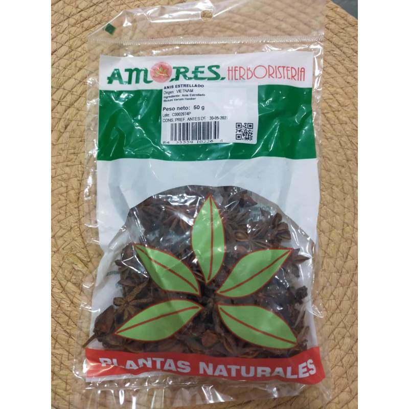 ESPECIAS A. Anís Estrellado 50g.