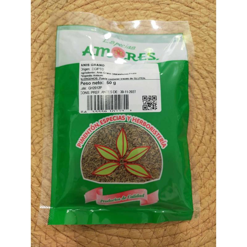 ESPECIAS A. Anís Grano 50g.