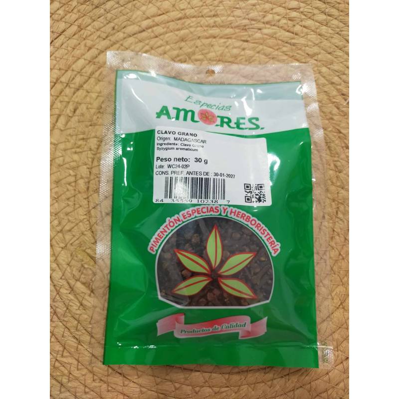 ESPECIAS A. Clavo Grano 50g.