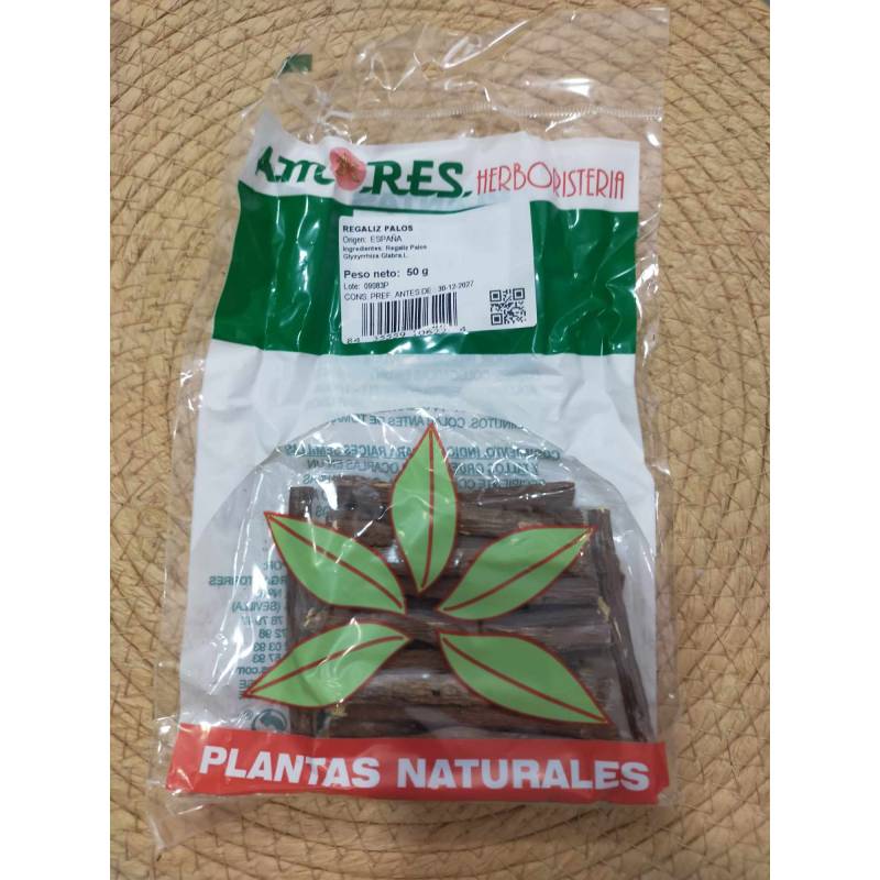 ESPECIAS A. Regaliz Palos 50g.