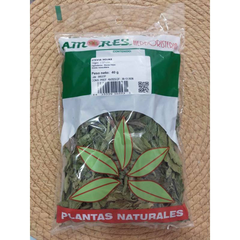 ESPECIAS A. Stevia Hojas 40g.